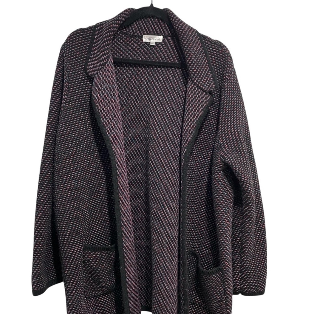 Northern Reflections Multicoloured Knit Long Sleeve Open-Front Cardigan